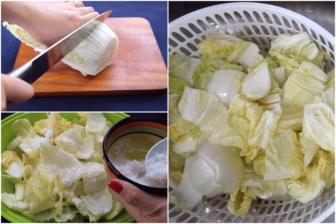 cách làm kim chi ngon cải thảo