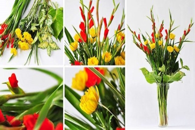 Cách cắm hoa cúc ngày Tết tuyệt đẹp mang lại sức sống mới cho căn nhà