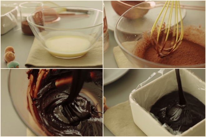 cách làm socola valentine milk chocolate truffles
