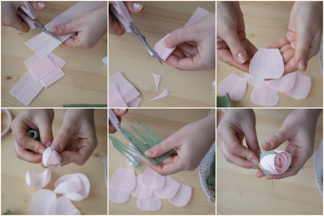 cách làm hoa bằng giấy
