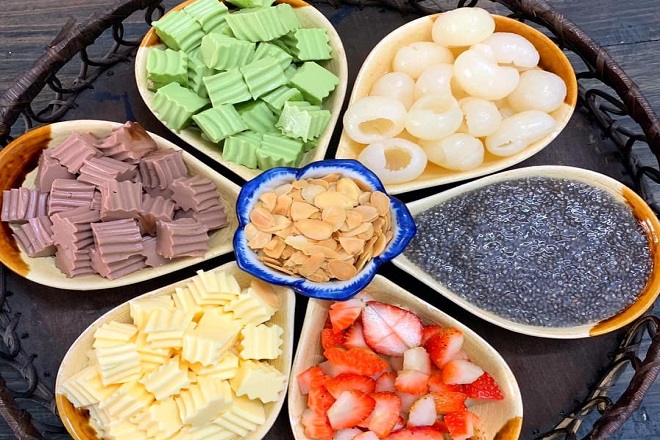 cách làm chè khúc bạch phô mai | Cadeton Blog 8 chè khúc bạch phô mai