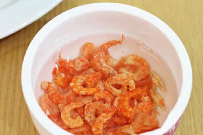 ngâm tôm khô