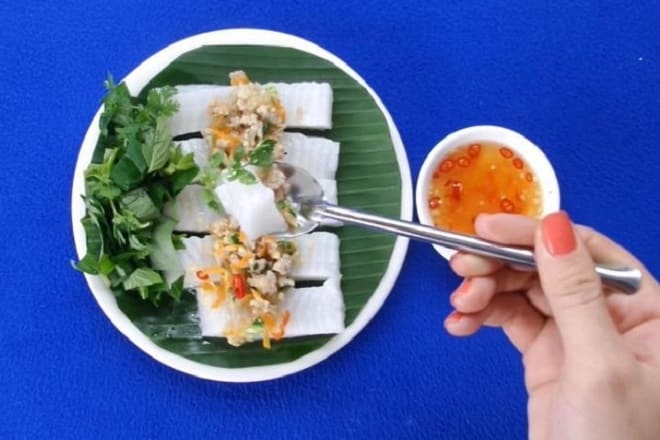 bánh đúc mặn