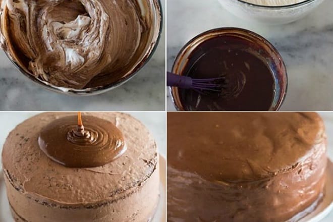 cách làm bánh kem socola
