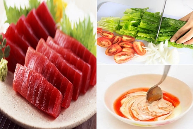 chế biến cá ngừ tươi