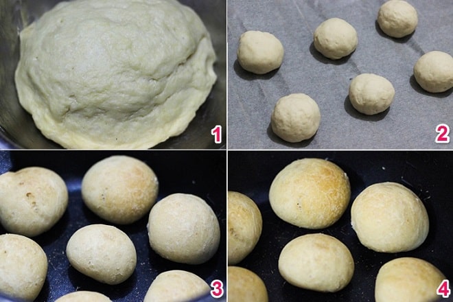 Tạo hình và nướng bánh